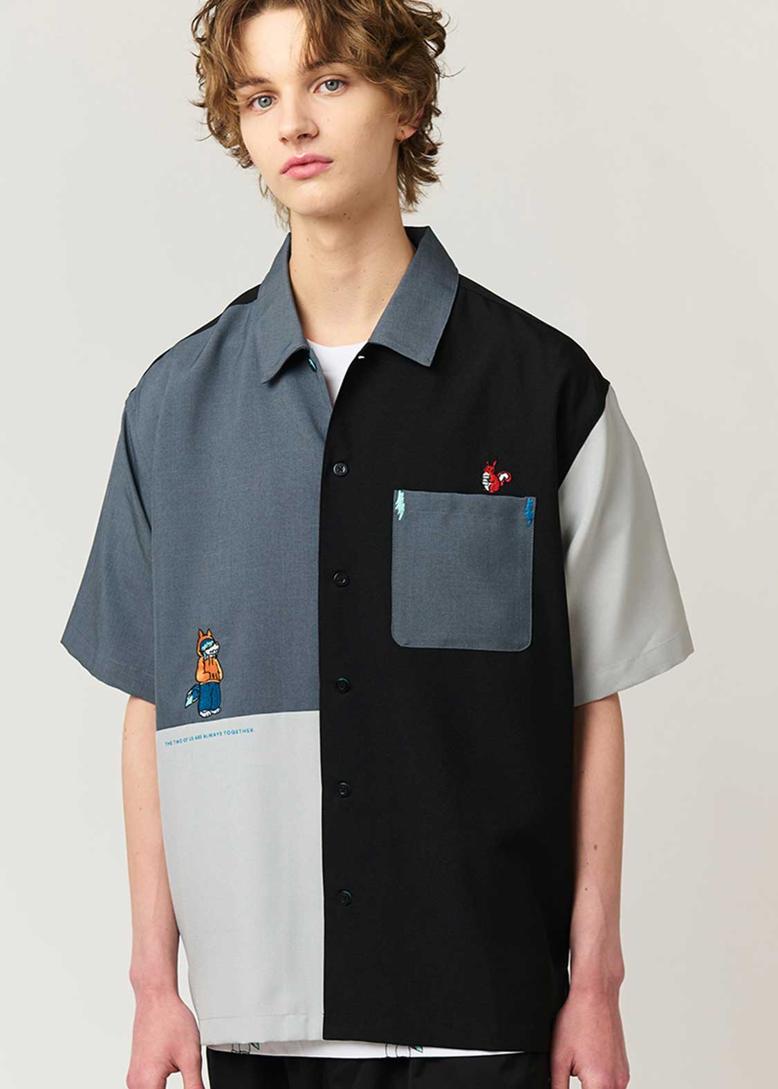 Shonen Wolf | Big Silhouette Short Sleeve Shirt