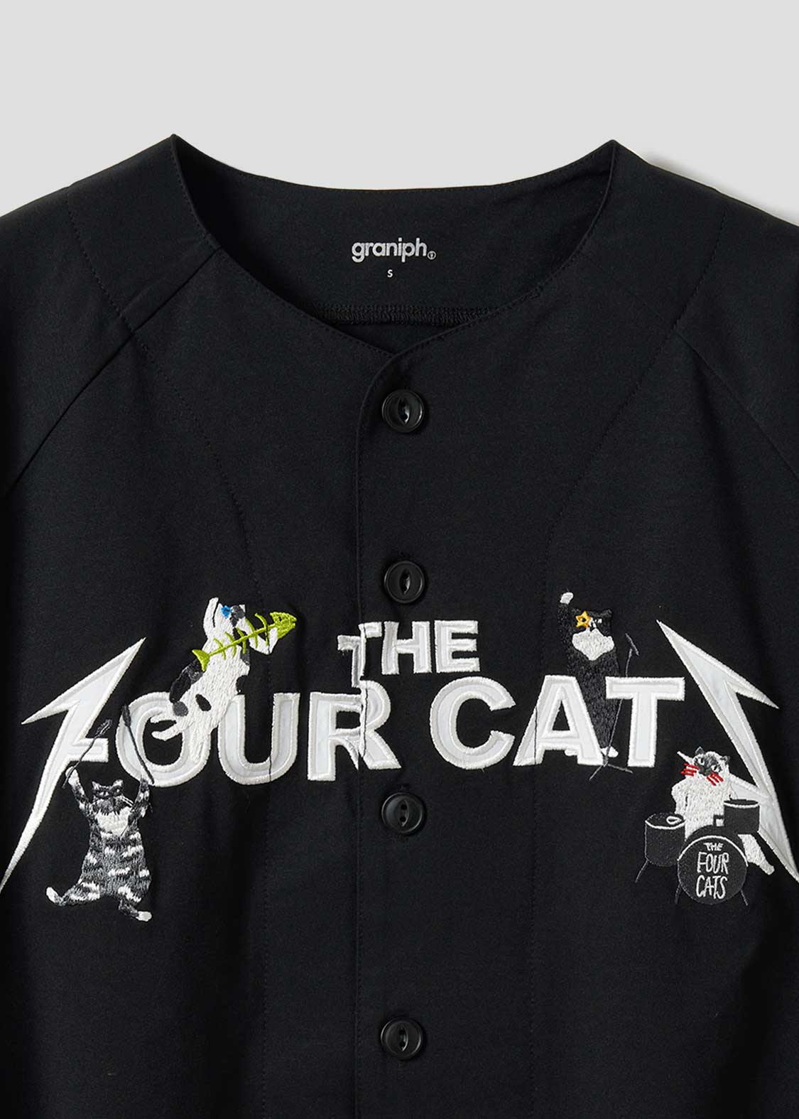 The Four Cats Band | Dry Baseball Shirt