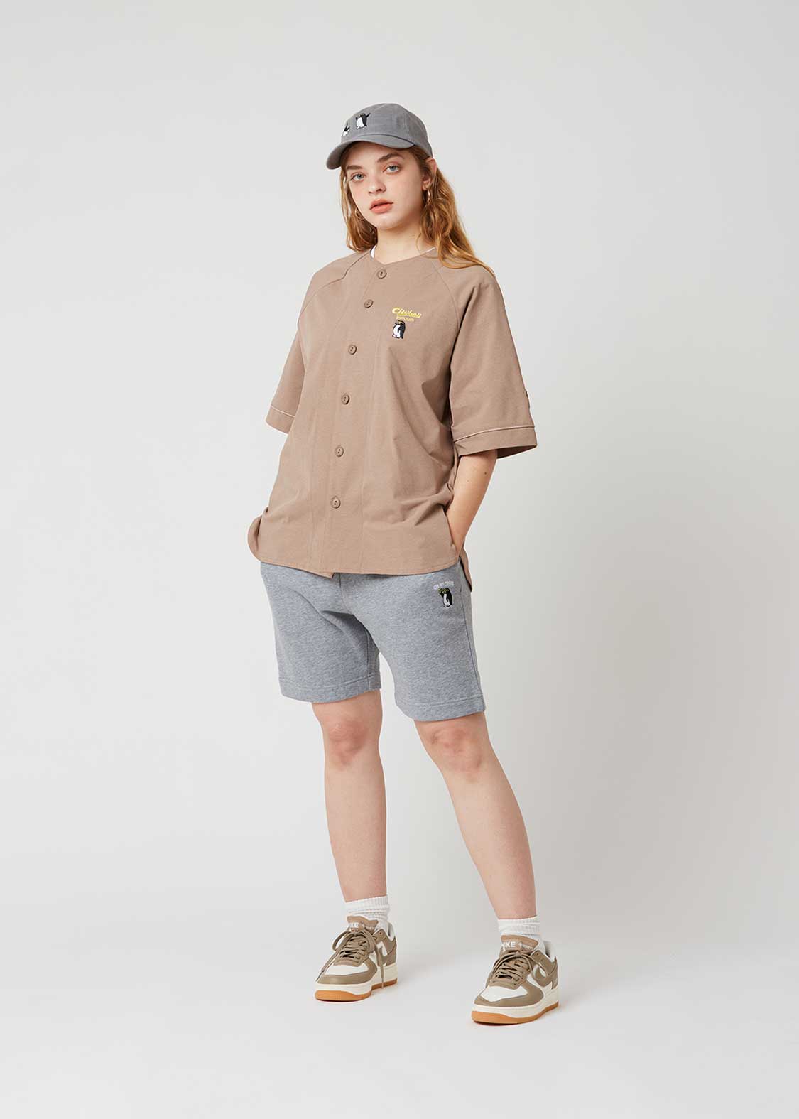 City Boy Penguin | Dry Baseball Shirt