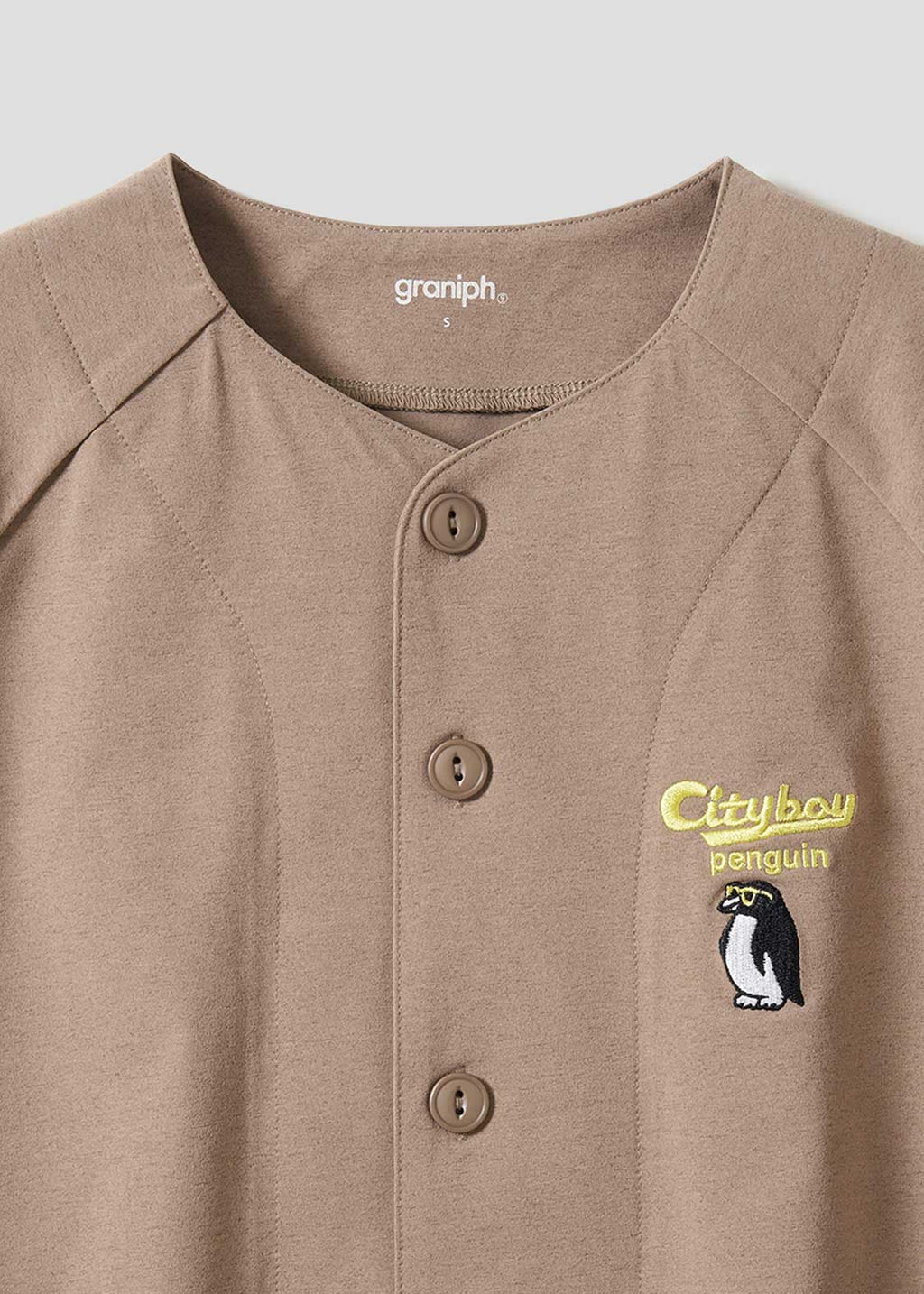 City Boy Penguin | Dry Baseball Shirt