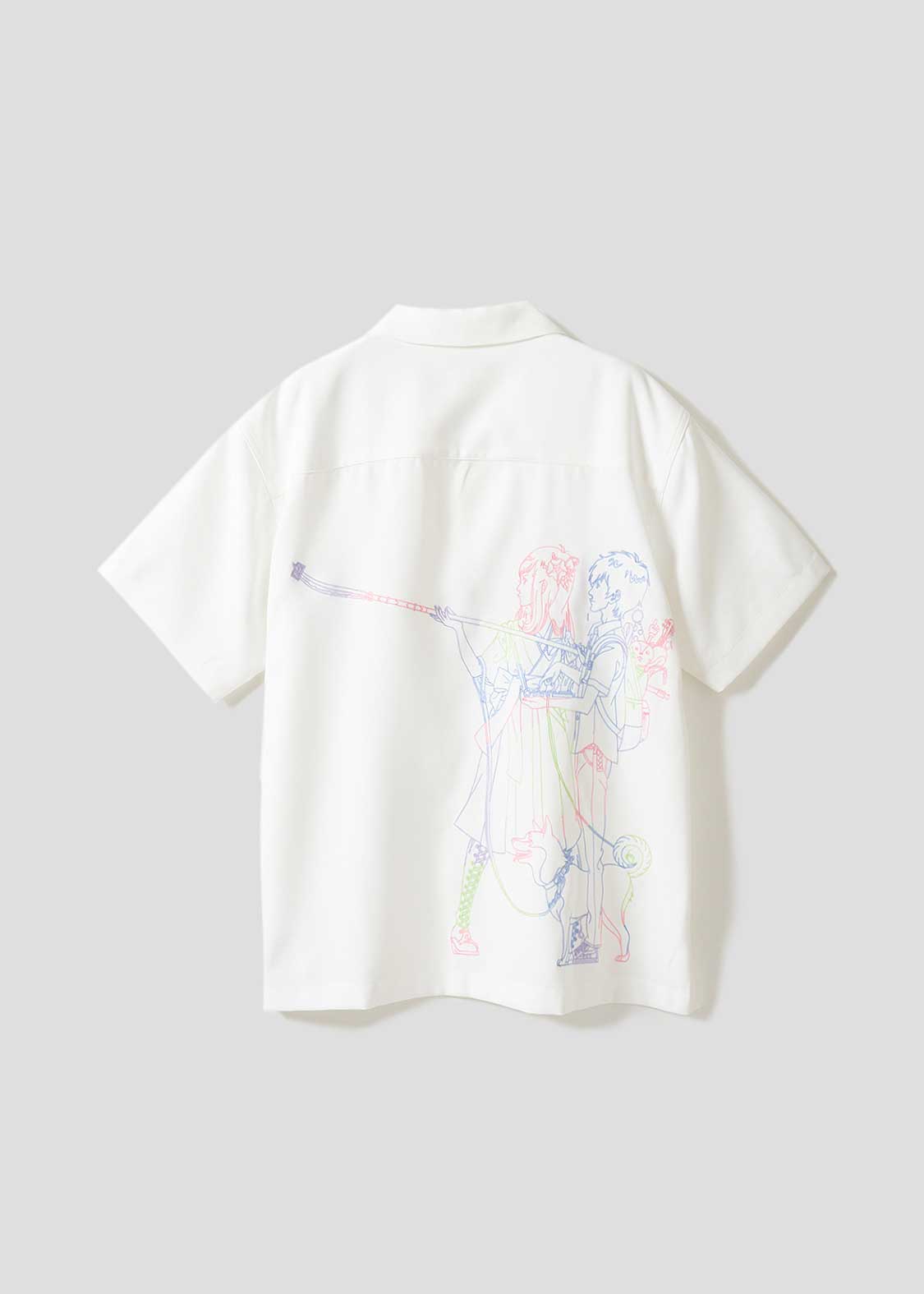 Summer Wars | Open Collar Shirt