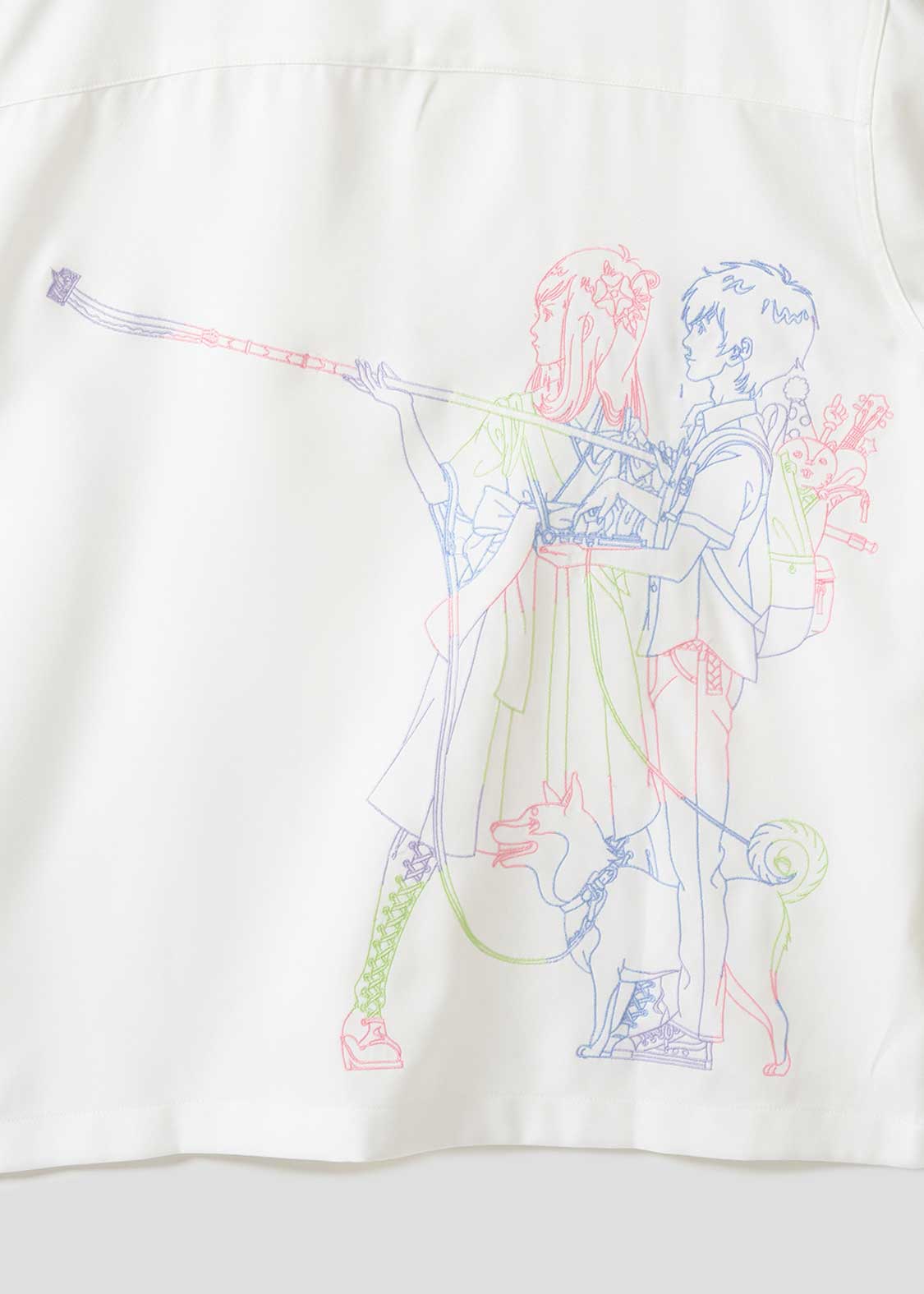 Summer Wars | Open Collar Shirt