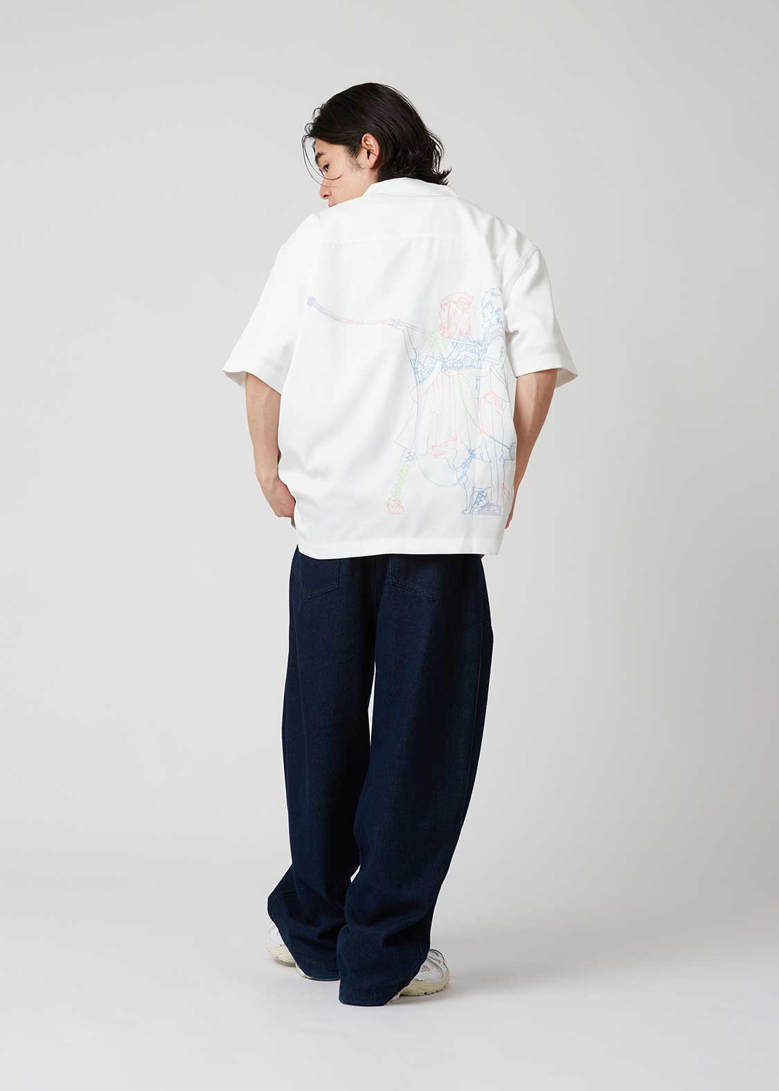 Summer Wars | Open Collar Shirt