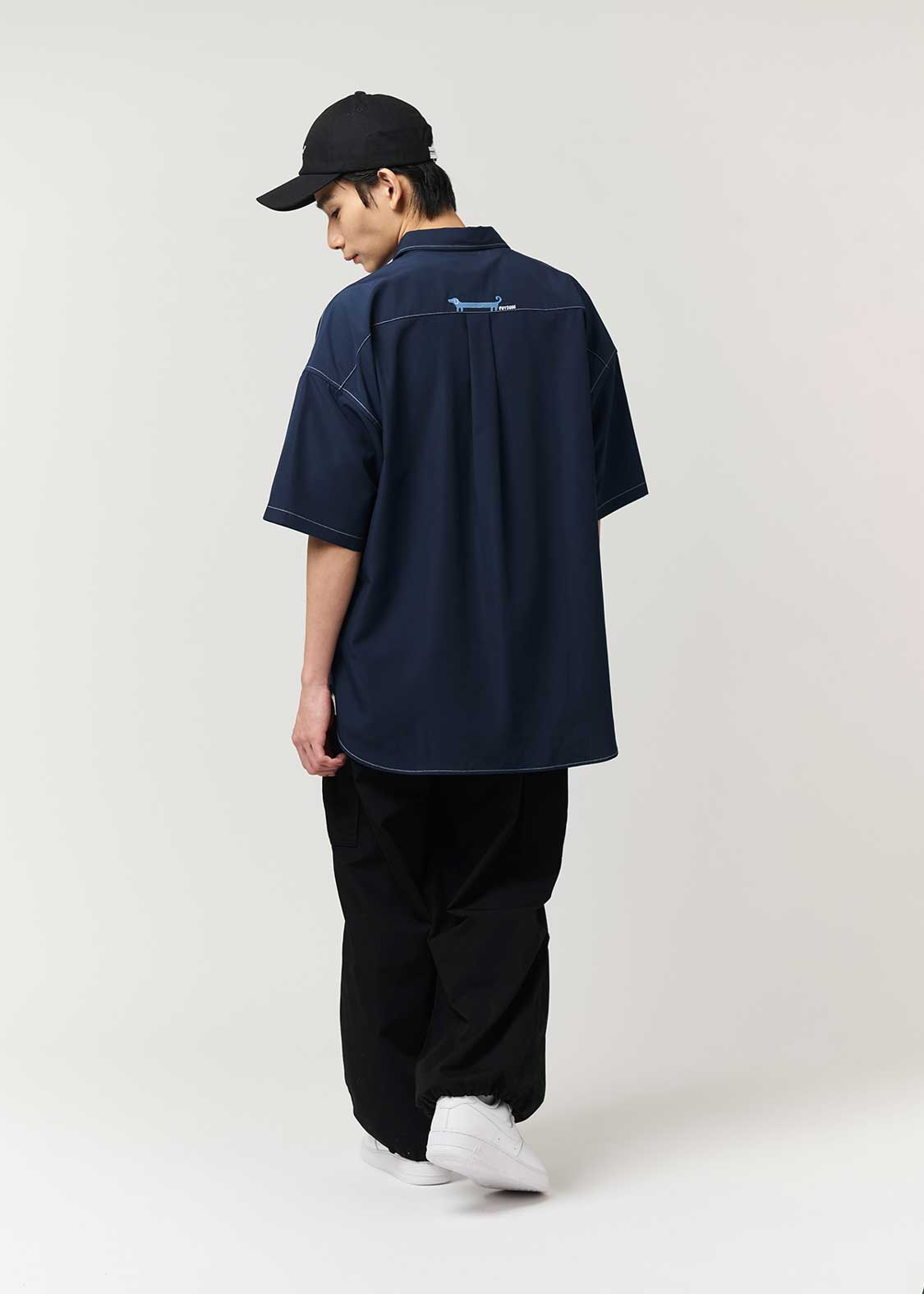 Hiesugiruinu (Nagasugiruinu) | Big Silhouette Short Sleeve Shirt