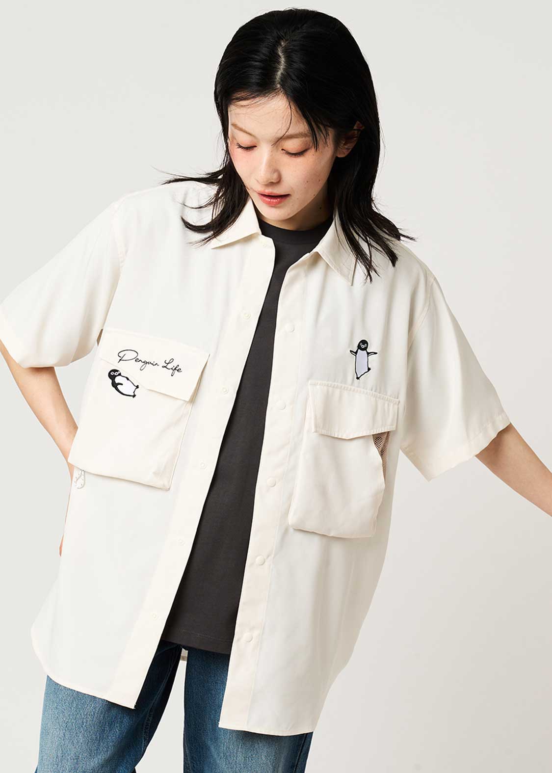 Sakazaki Chiharu – Everyday | 3-Pocket Short Sleeve Shirt