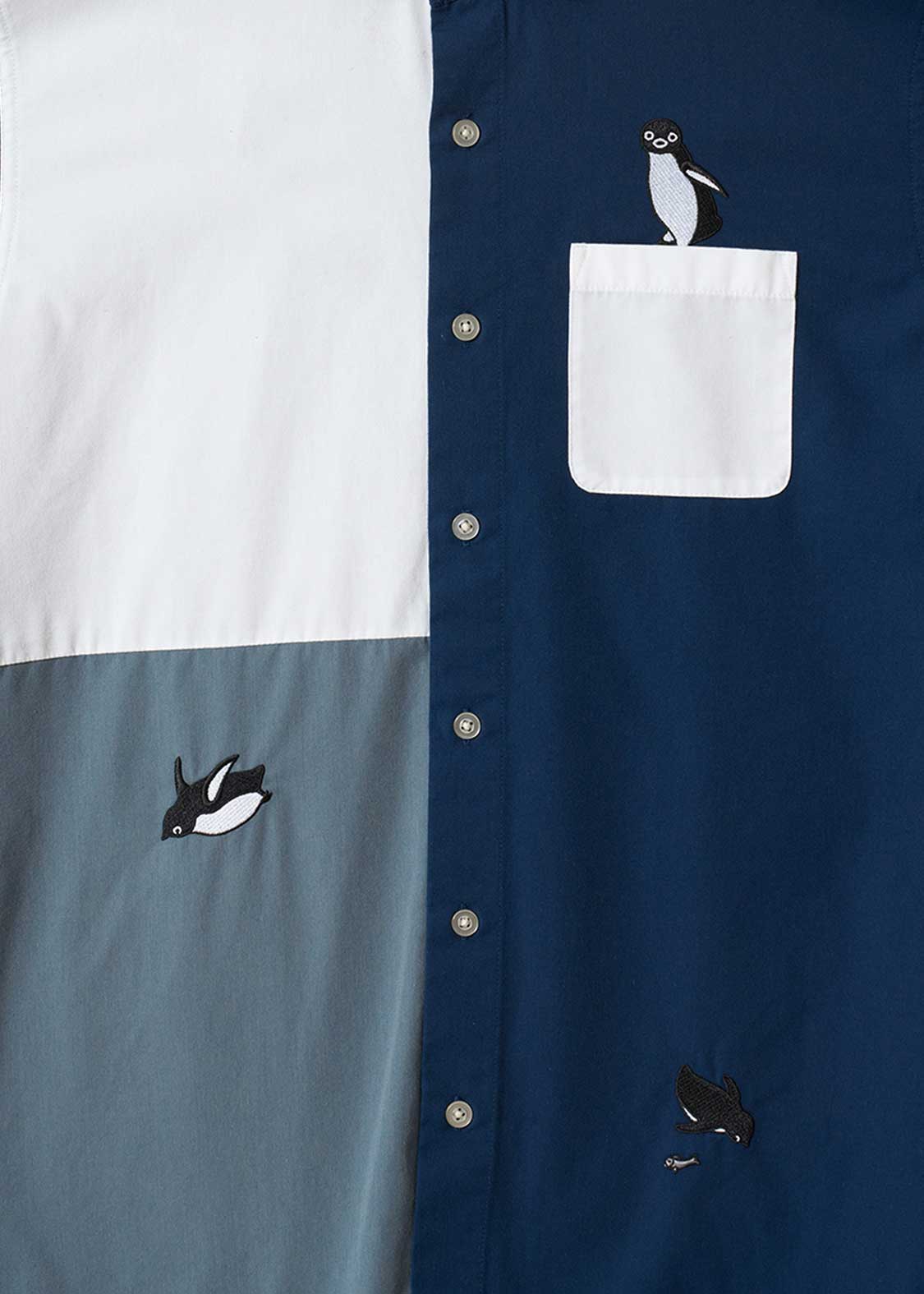 Sakazaki Chiharu – Big Catch | Piqué Combination Short Sleeve Shirt