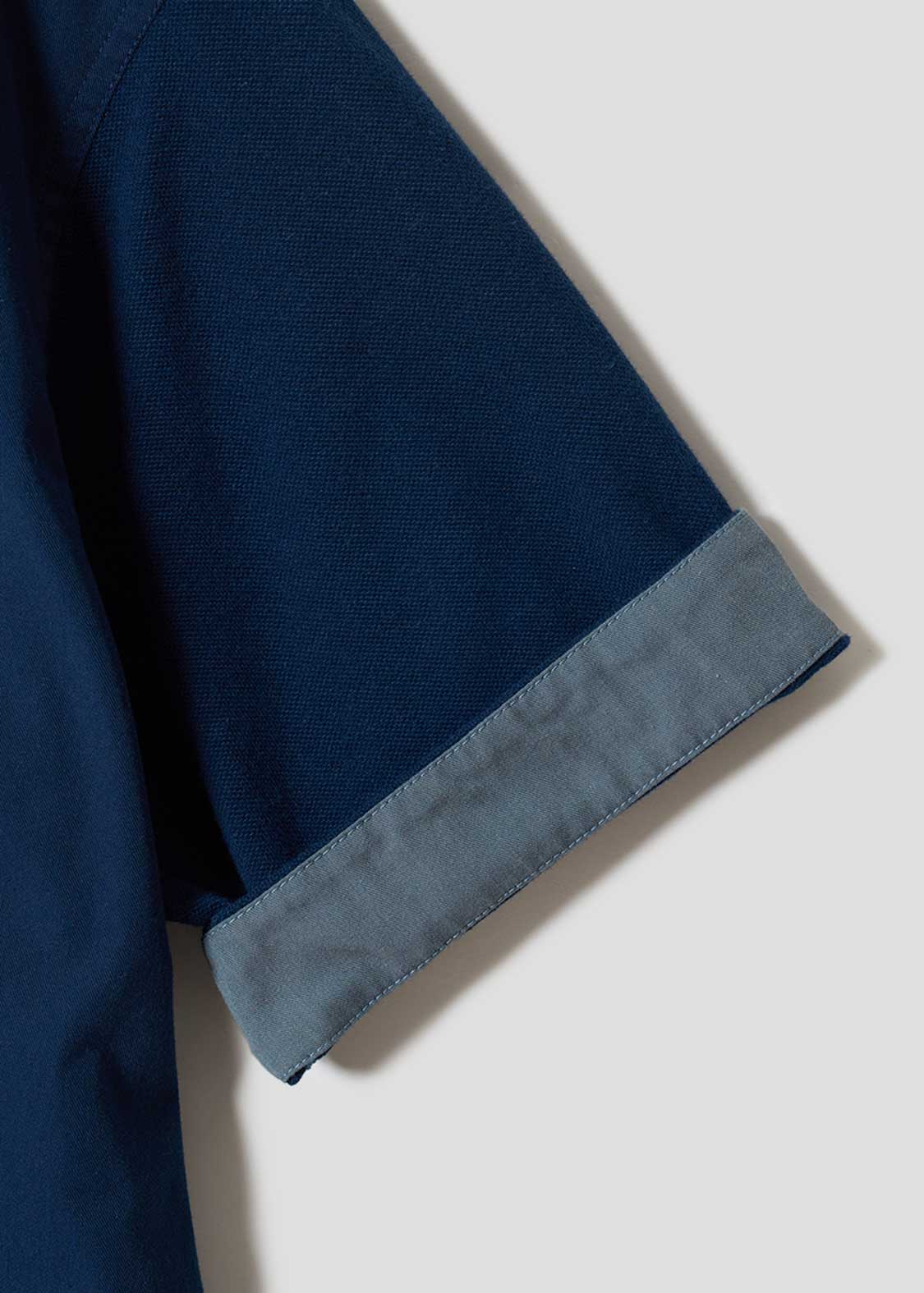 Sakazaki Chiharu – Big Catch | Piqué Combination Short Sleeve Shirt