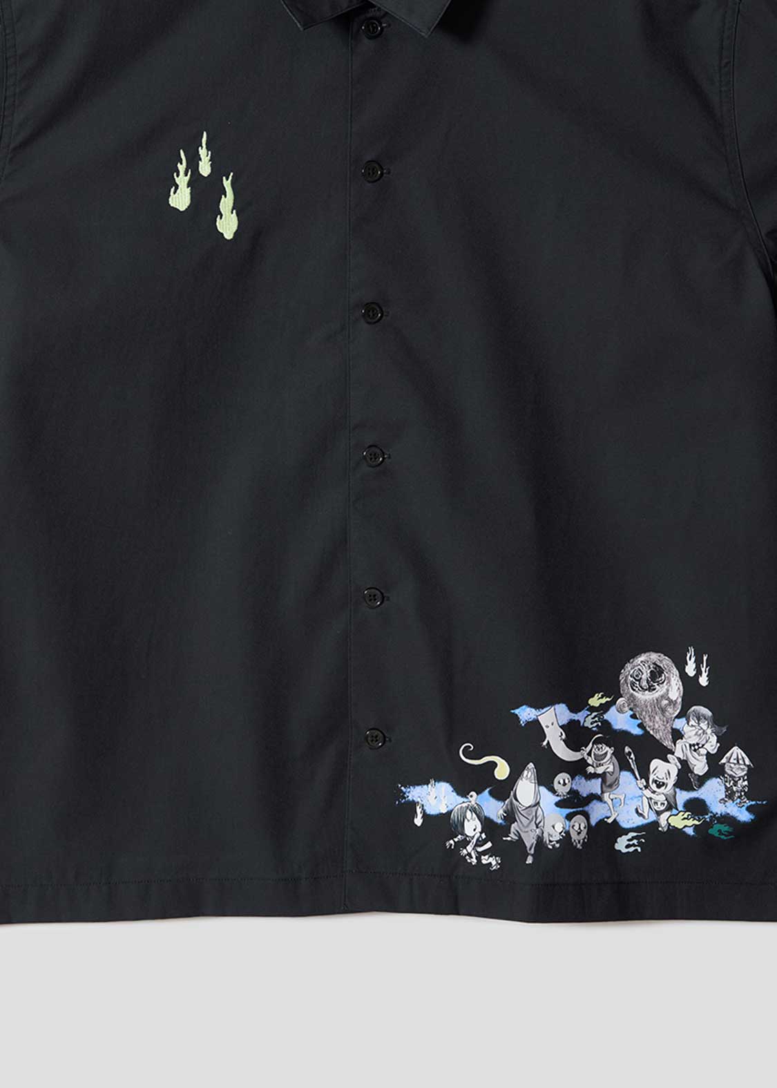 Shigeru Mizuki Hyakkiyakou | Big Short-Sleeve Shirt