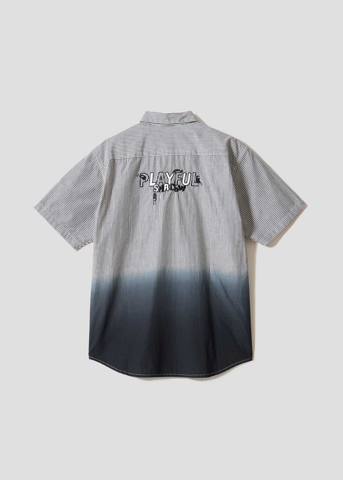 Beautiful Shadow Playful Paint | Short-Sleeve Gradient Shirt