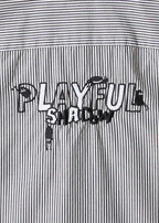 Beautiful Shadow Playful Paint | Short-Sleeve Gradient Shirt