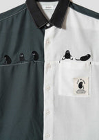 Beautiful Shadow Just Be Here | Loose Short-Sleeve Shirt