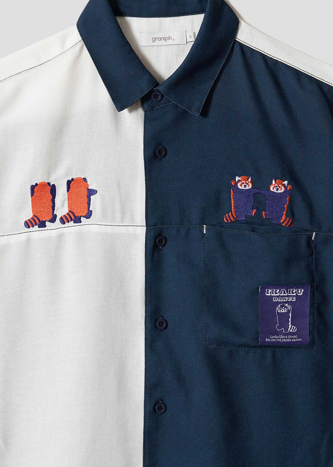 Ikaku Dance | Loose Short-Sleeve Shirt