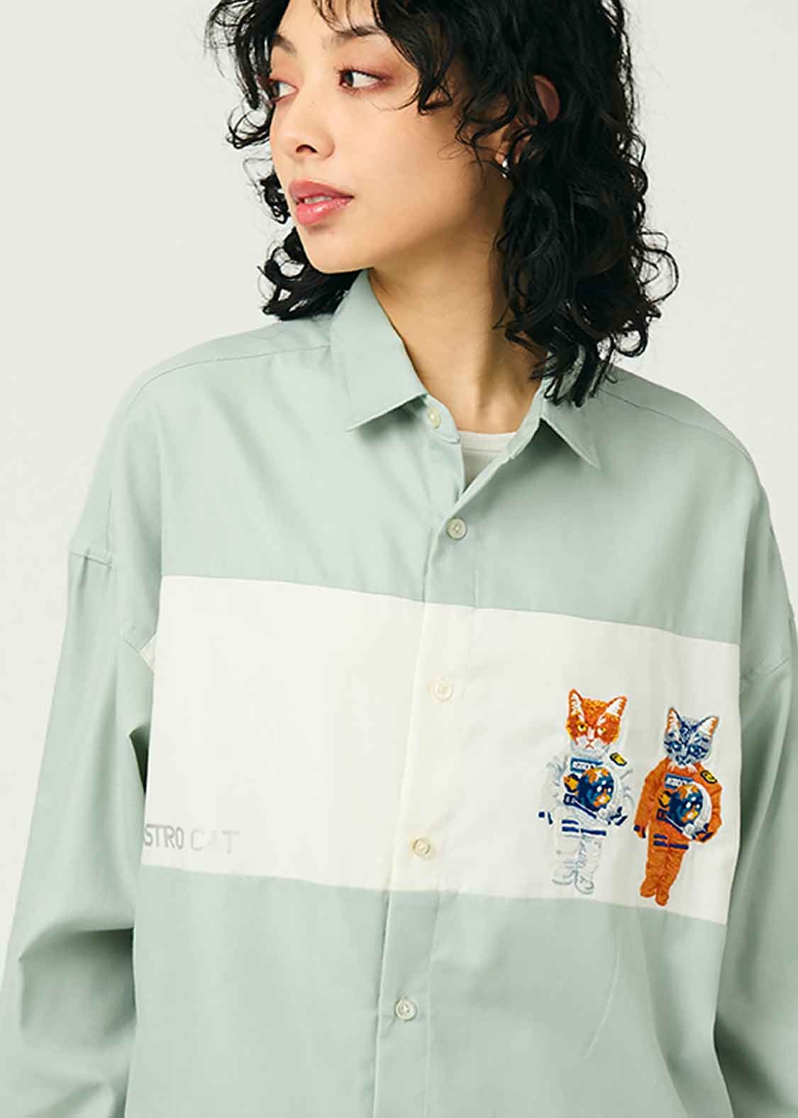 Big silhouette Long Sleeve Shirt (ASTRO CAT 2)