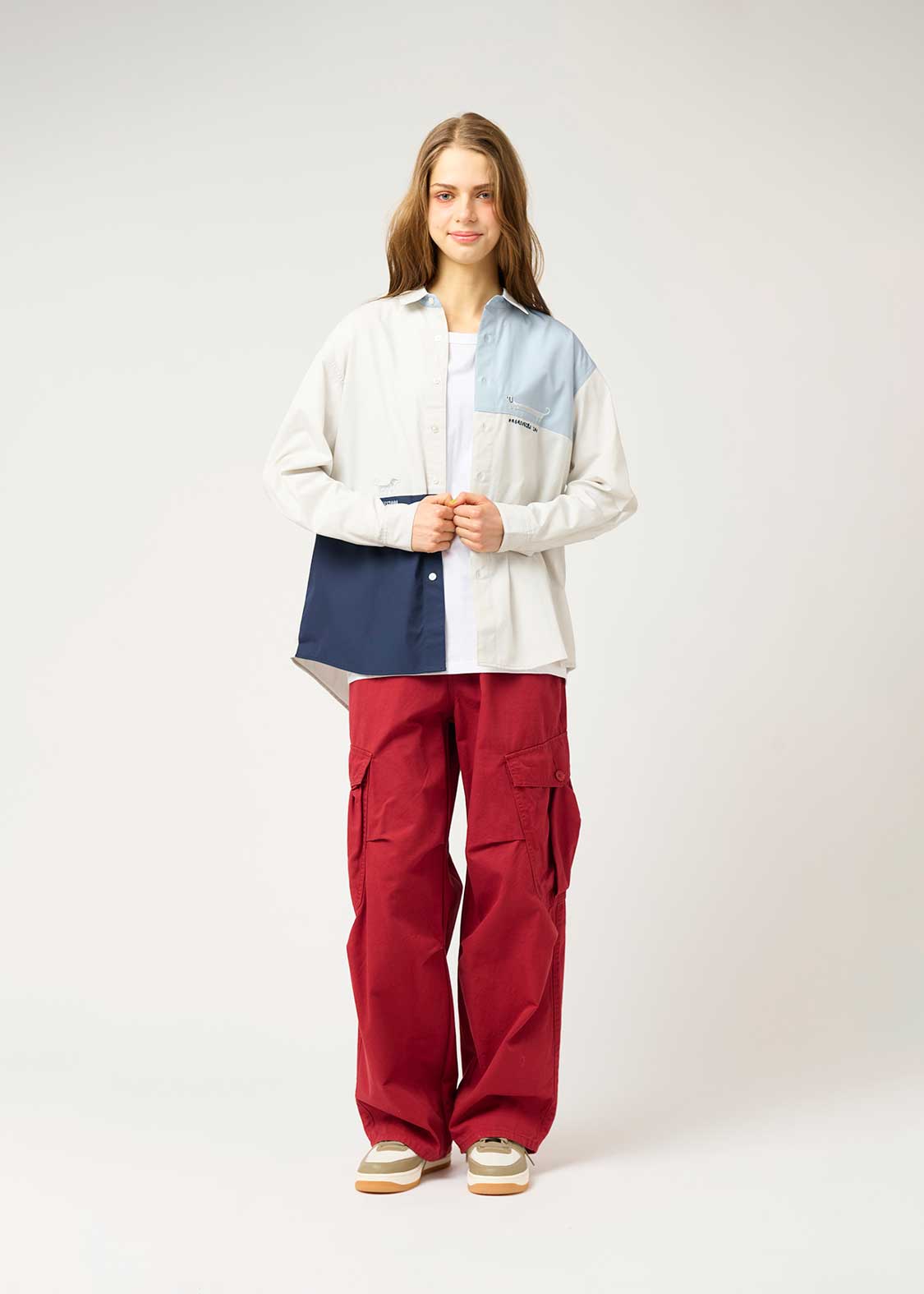 Loose Fit Long Sleeve Shirt (Nagasugiru Inu 2)