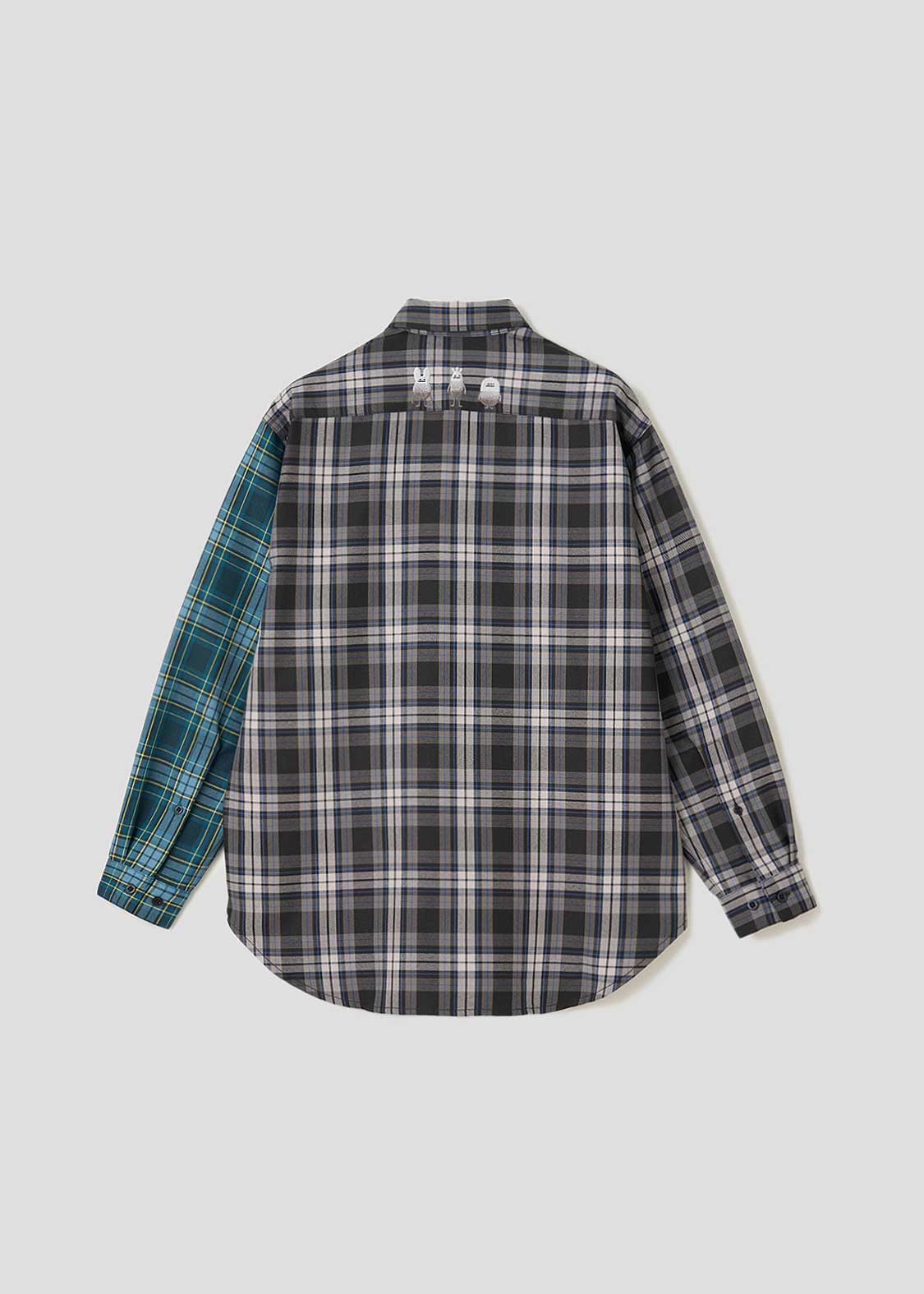 Beautiful Shadow Aliens | Loose Fit Check Shirt