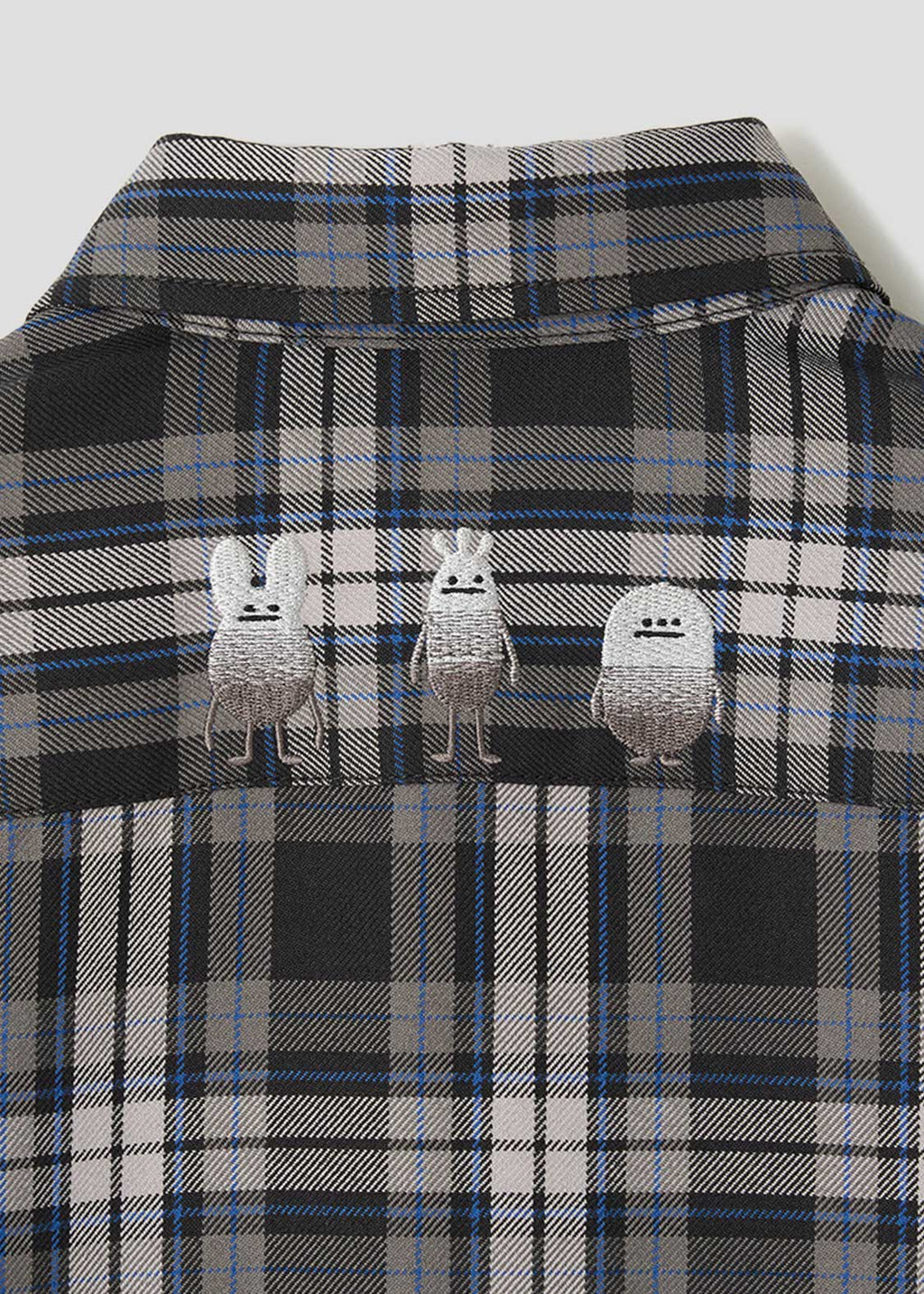Beautiful Shadow Aliens | Loose Fit Check Shirt
