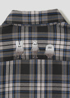 Beautiful Shadow Aliens | Loose Fit Check Shirt