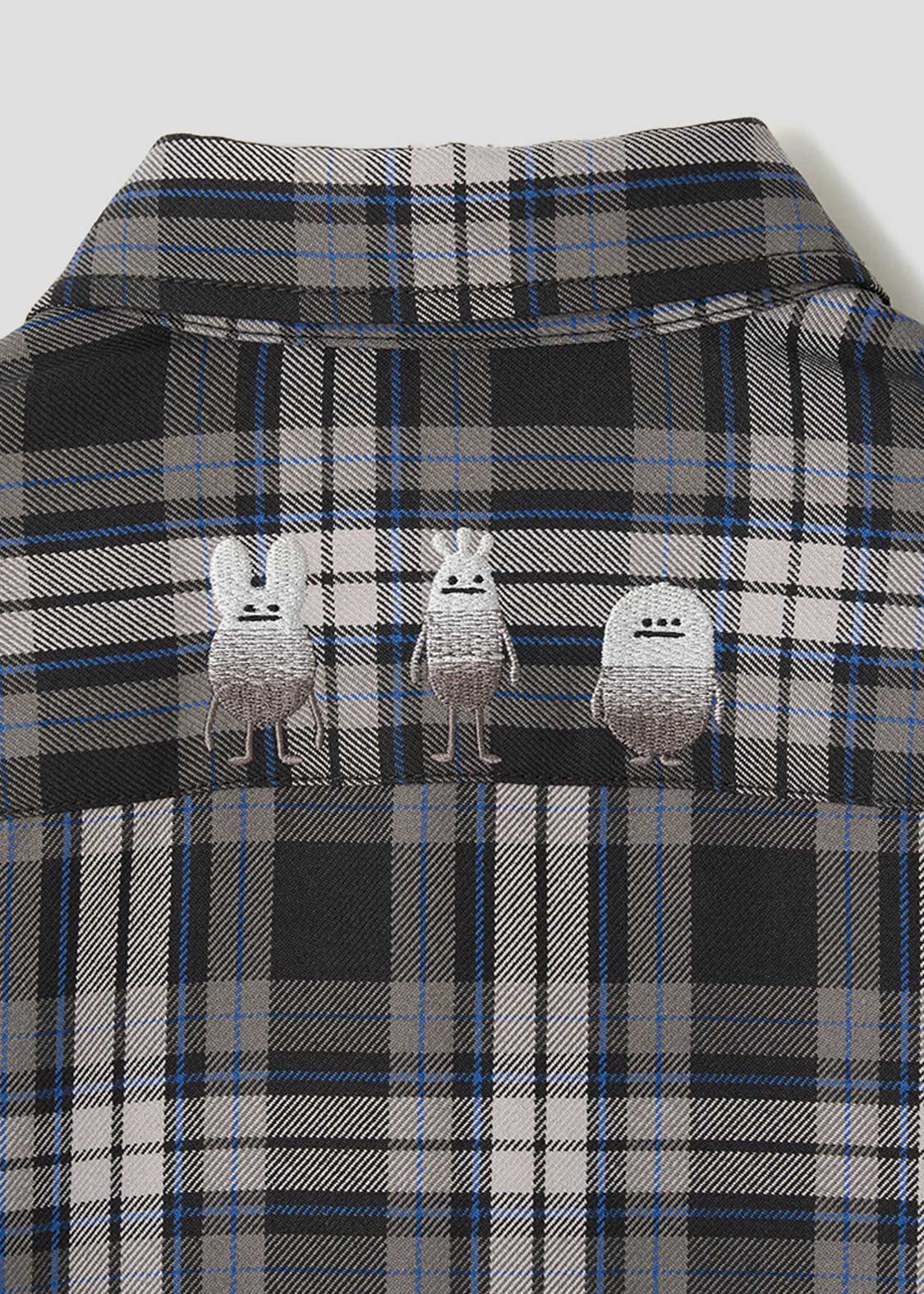 Beautiful Shadow Aliens | Loose Fit Check Shirt