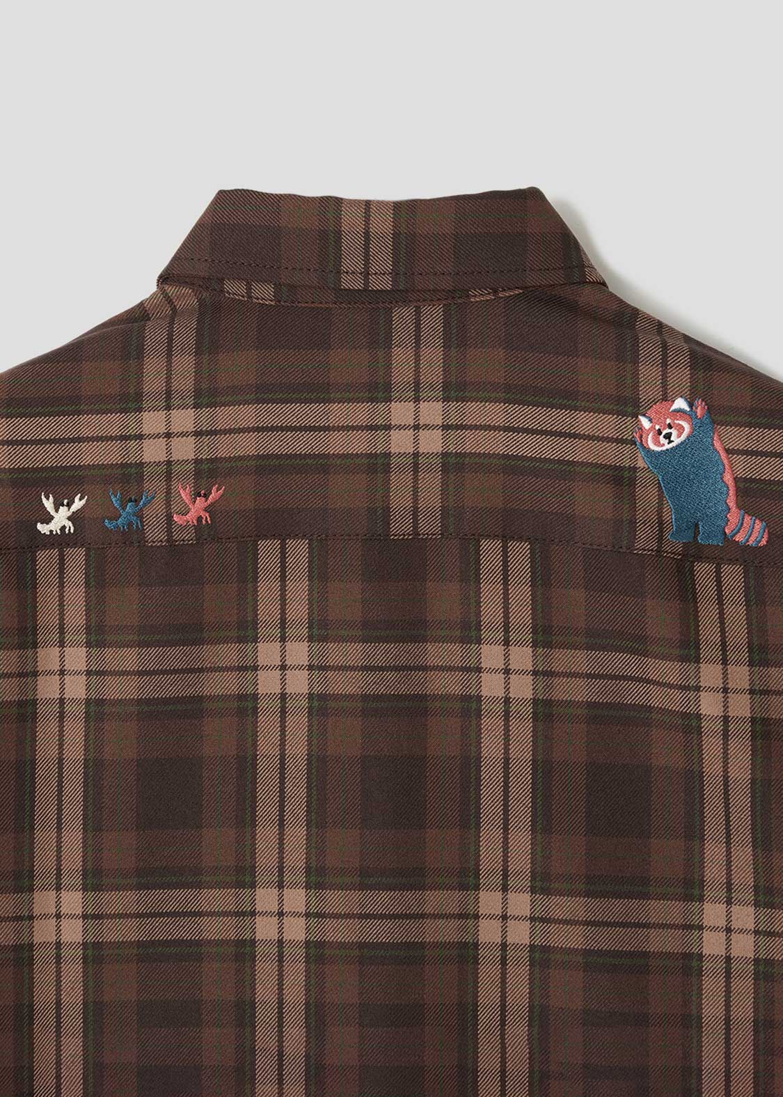 Ikaku Crayfish | Loose Fit Check Shirt