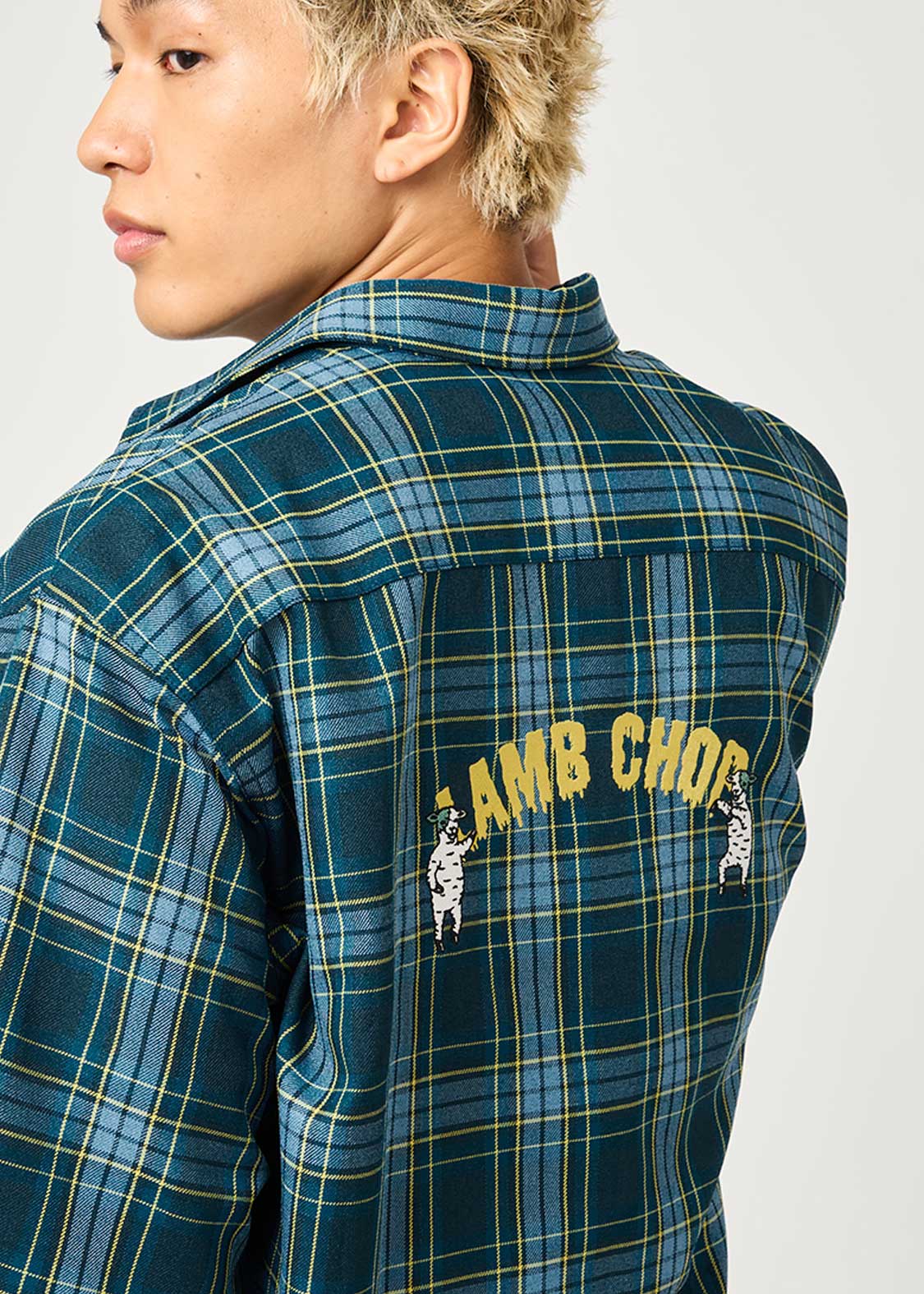Lambchop Horror Dance | Loose Fit Check Shirt
