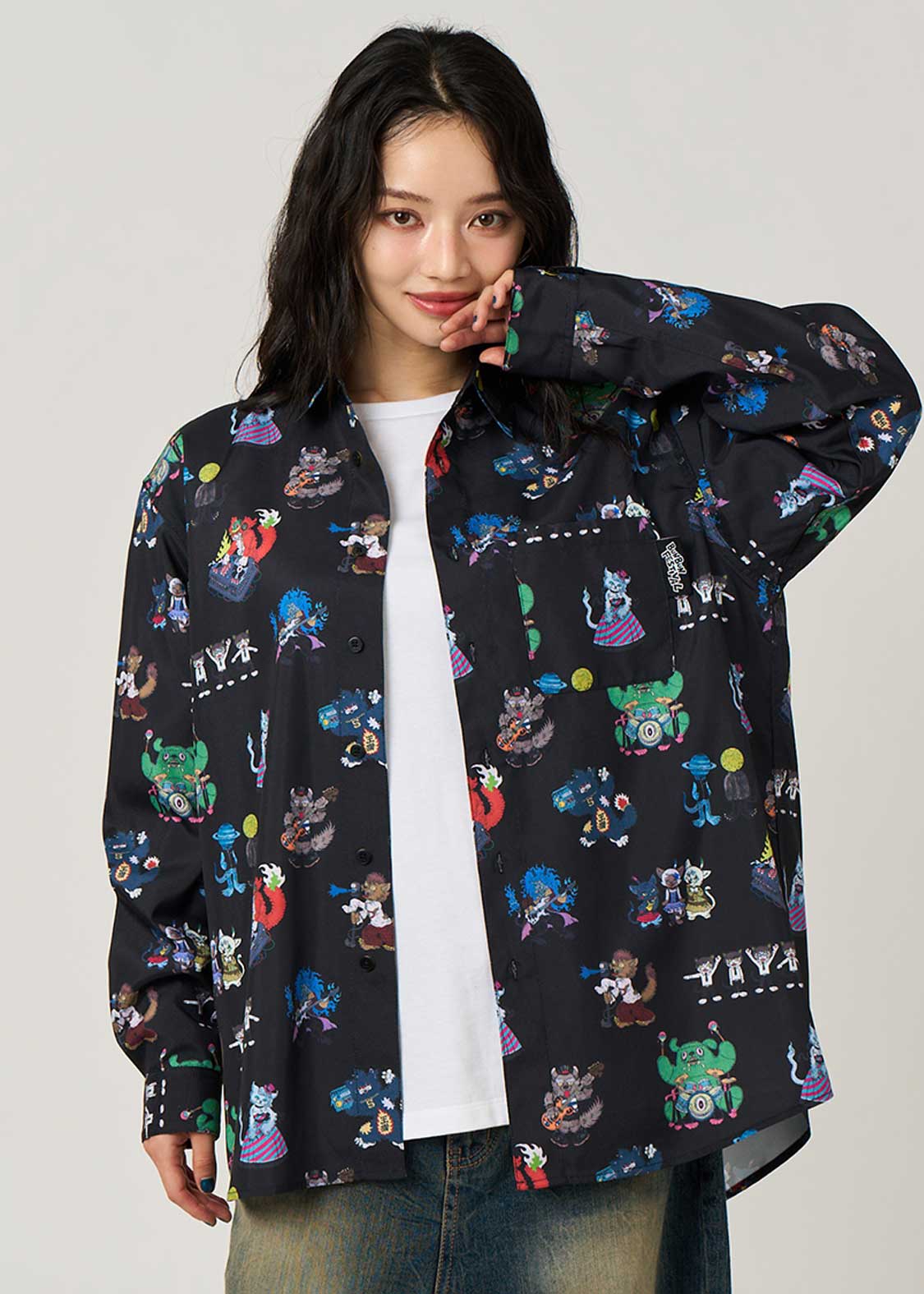 Ayako Ishiguro - Bun Bun Festival | Loose-Fit Shirt