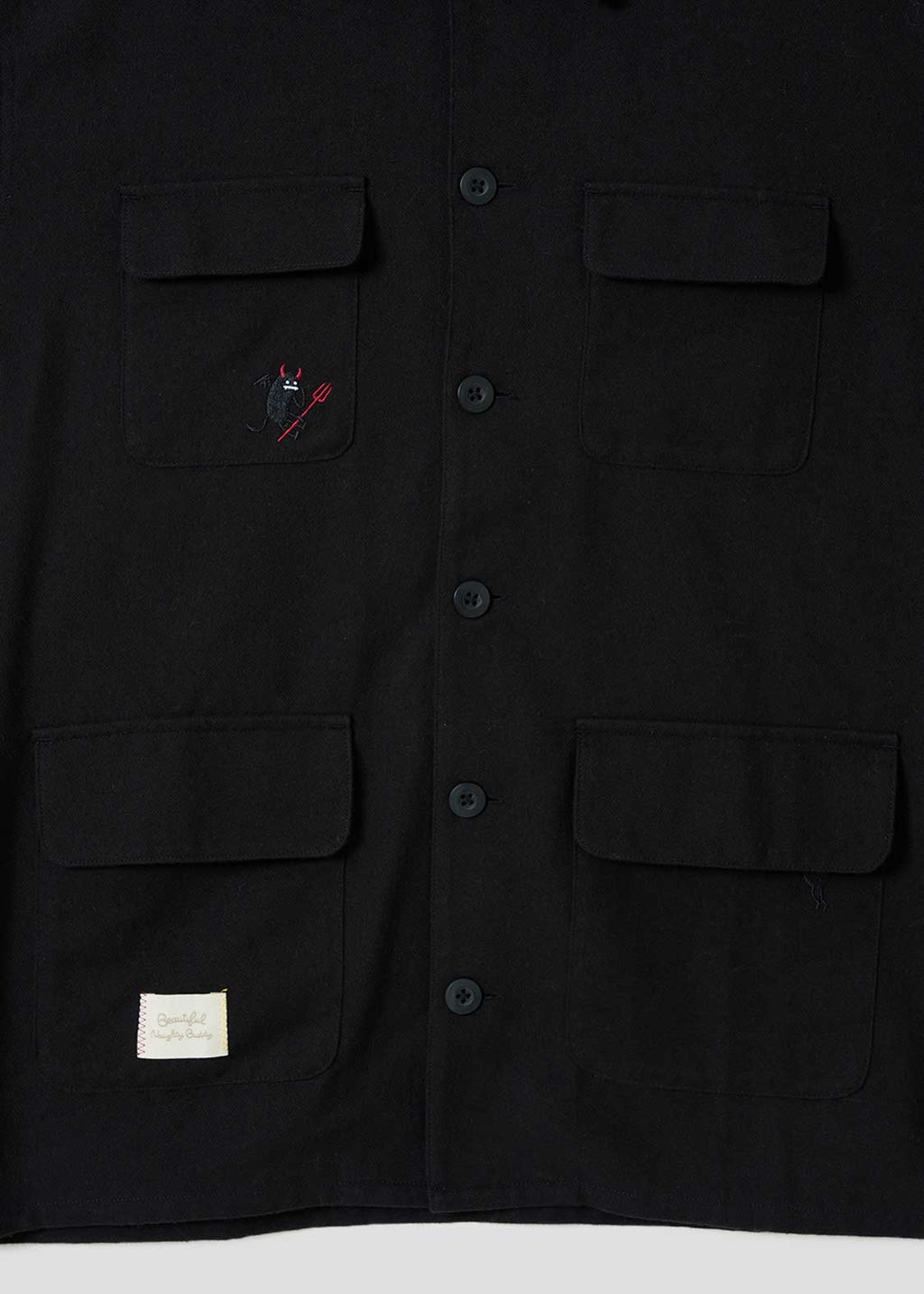Beautiful Shadow Devil And Angel | Military Shirt