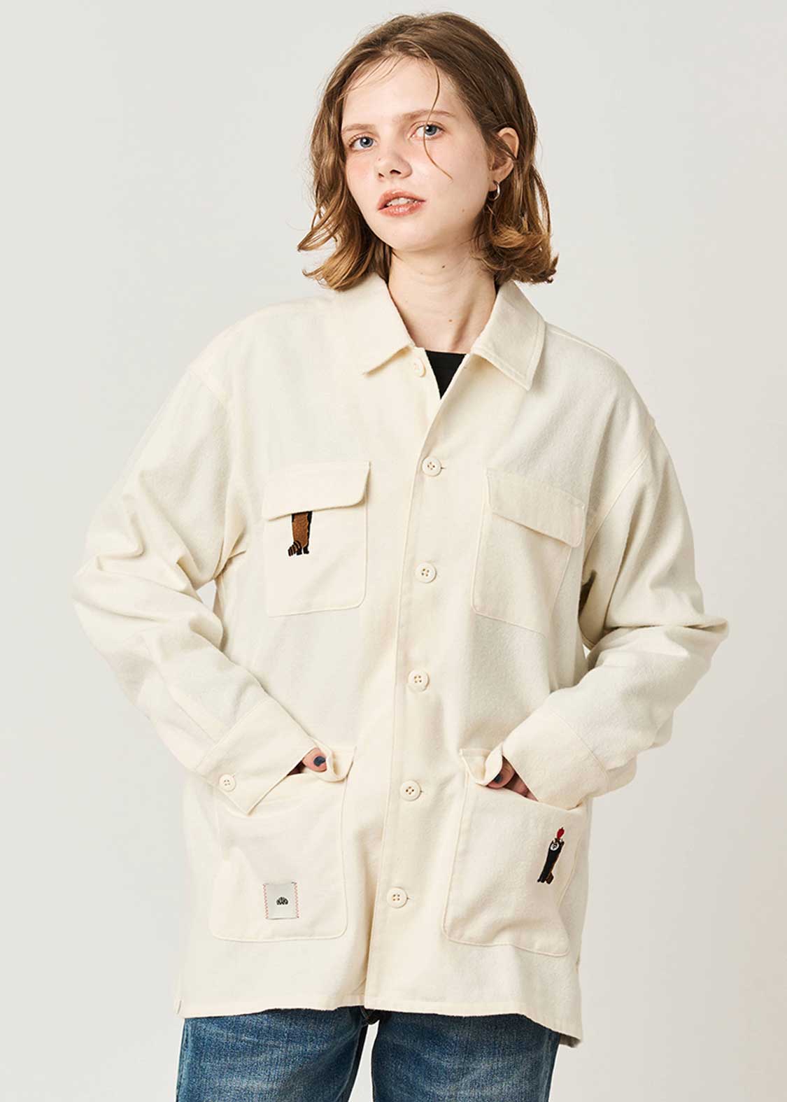 Ikaku Back Style | Military Shirt