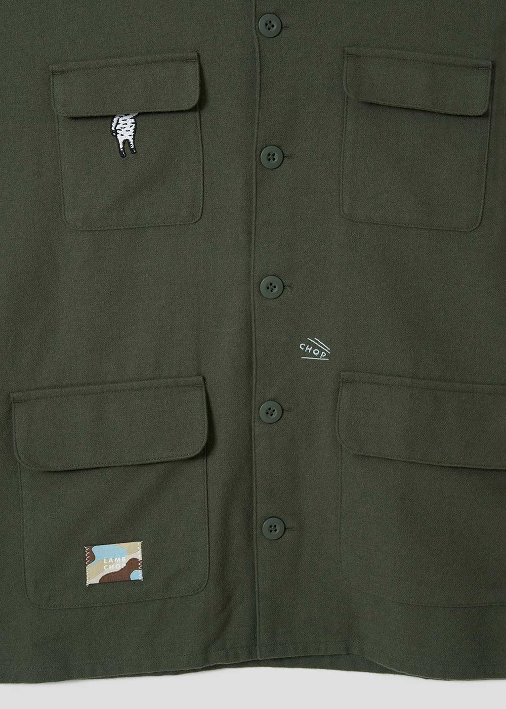 Lamb Chop | Military Shirt