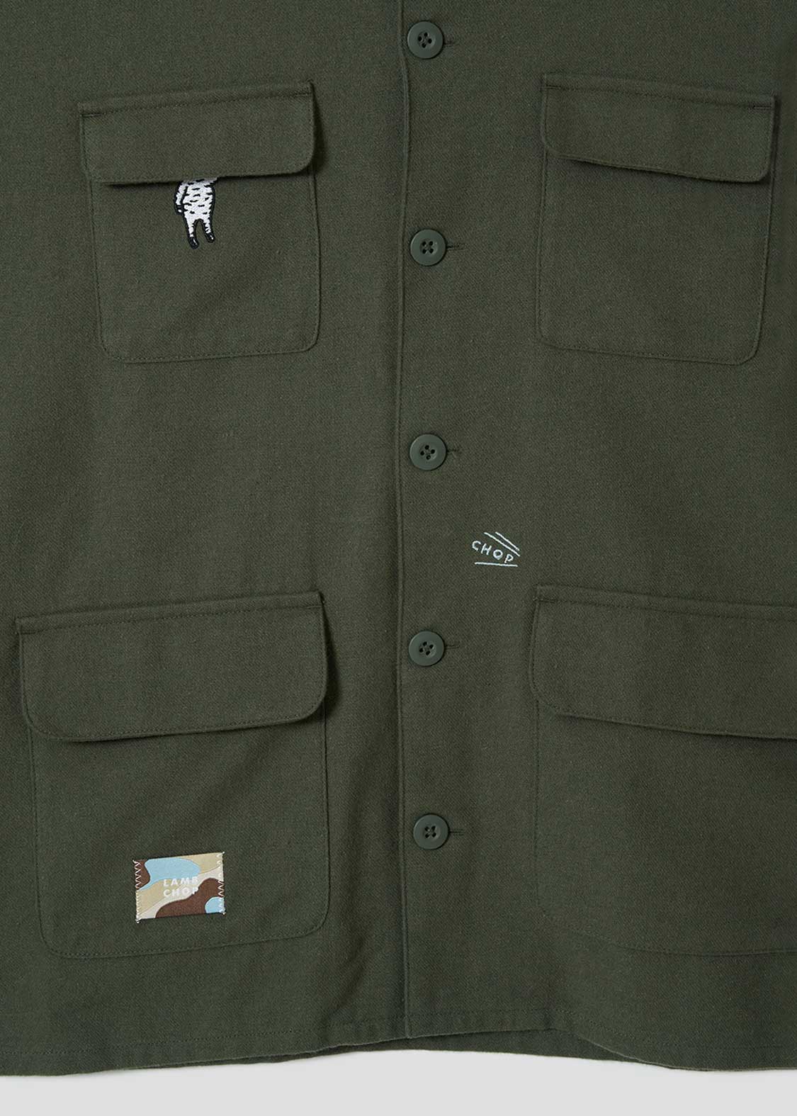 Lamb Chop | Military Shirt