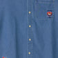 Ikaku Noringo | Denim Big Hooded Shirt