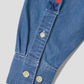 Ikaku Noringo | Denim Big Hooded Shirt