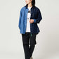 Sakazaki Chiharu – Hyokkori | Denim Loose Shirt