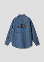 Beautiful Shadow Bakery | Loose-Fitting Shirt With Contrasting Stripes