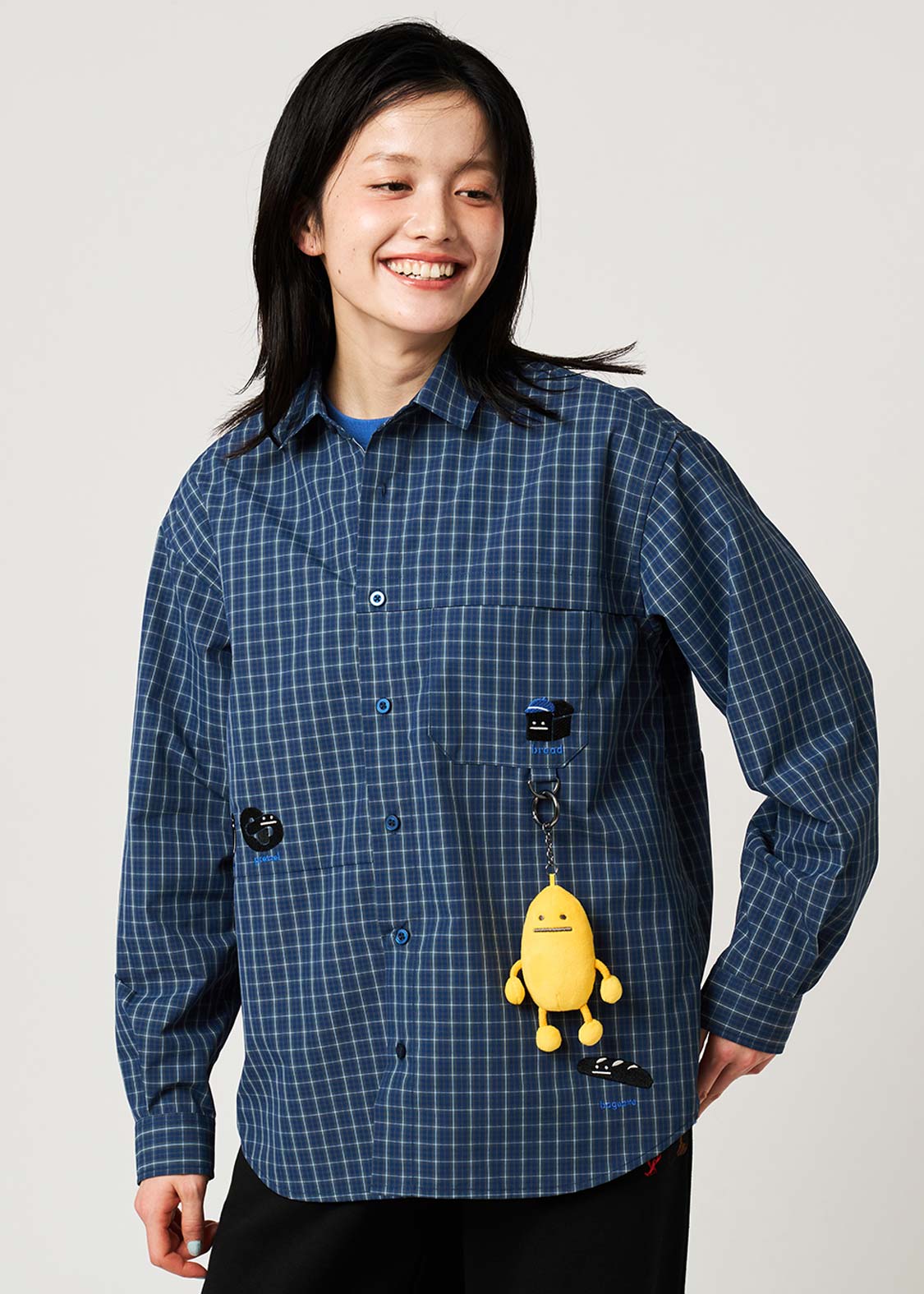 Beautiful Shadow Bakery | Loose-Fitting Shirt With Contrasting Stripes