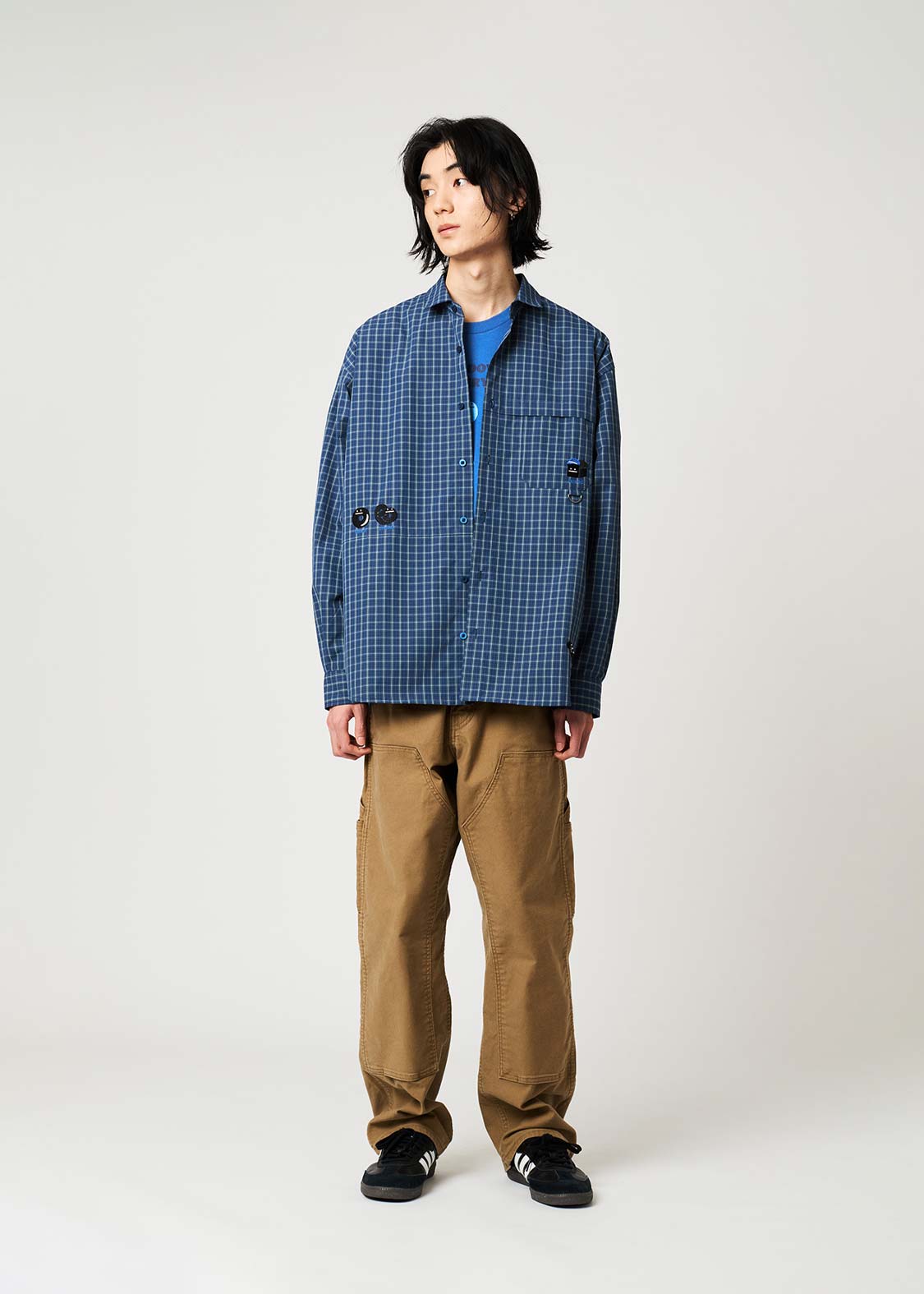 Beautiful Shadow Bakery | Loose-Fitting Shirt With Contrasting Stripes