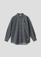 Neko Kaburi Beautiful Shadow | Loose Denim Shirt