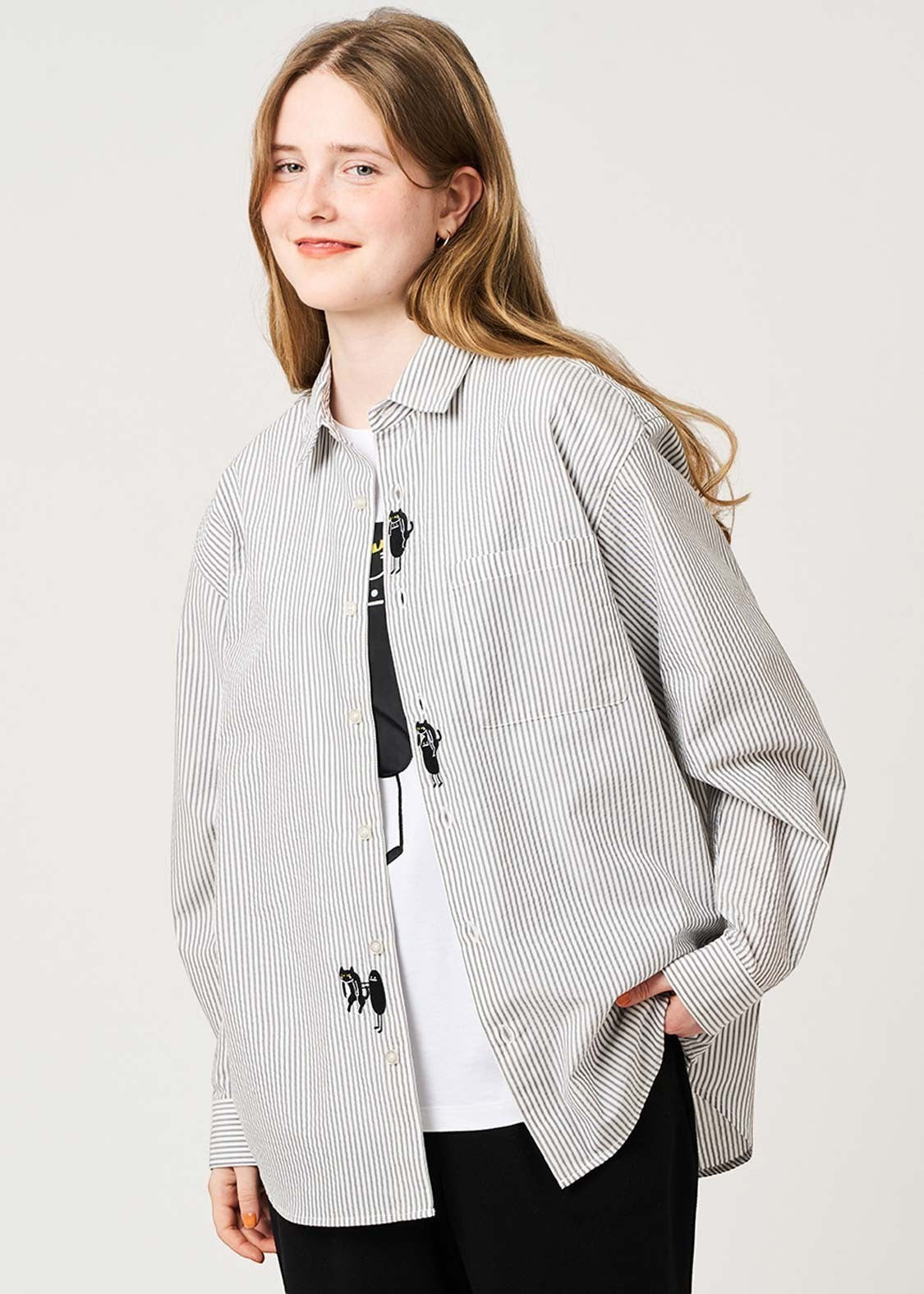 Neko Kaburi Beautiful Shadow | Loose Shirt