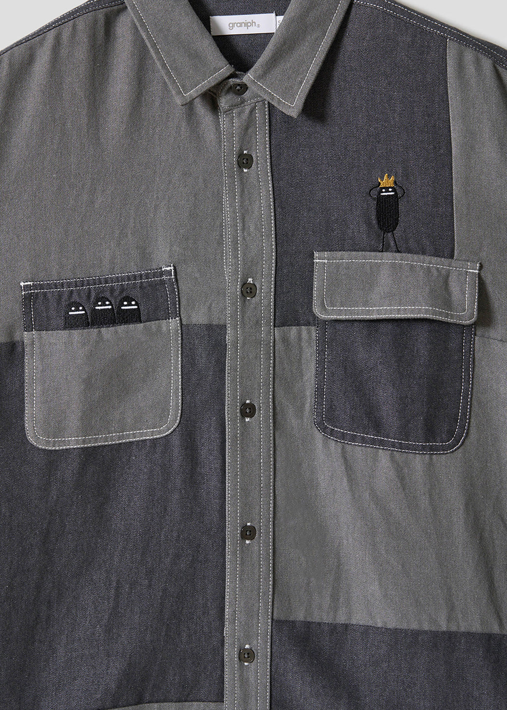 Beautiful Shadow Crown | Denim Shirt