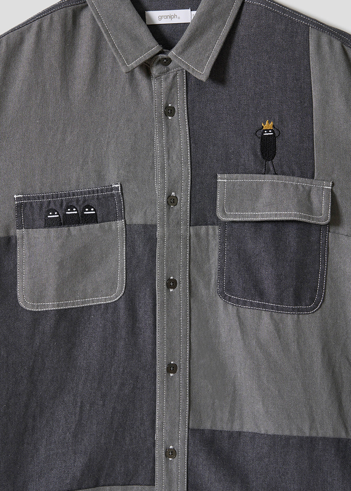 Beautiful Shadow Crown | Denim Shirt