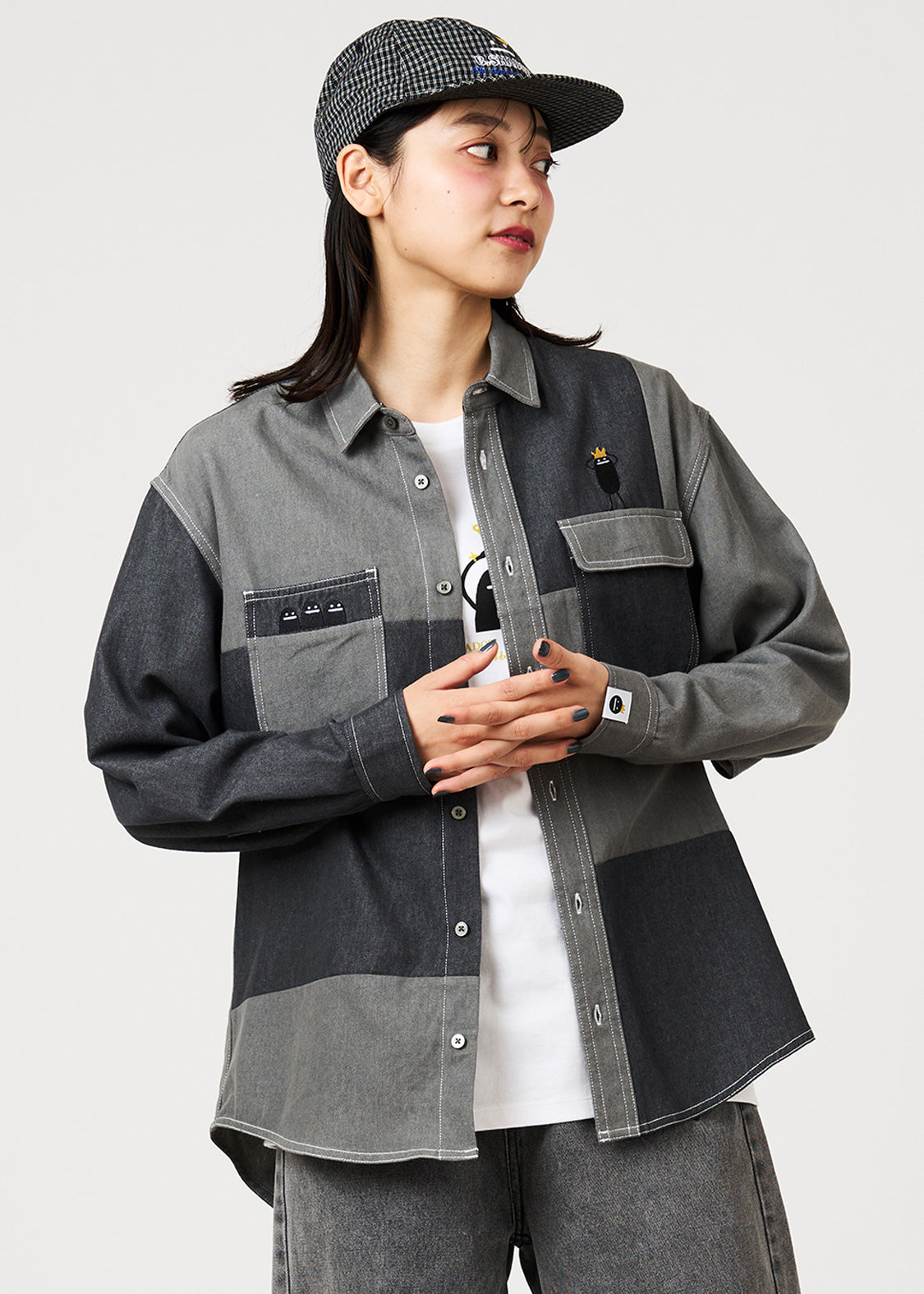 Beautiful Shadow Crown | Denim Shirt
