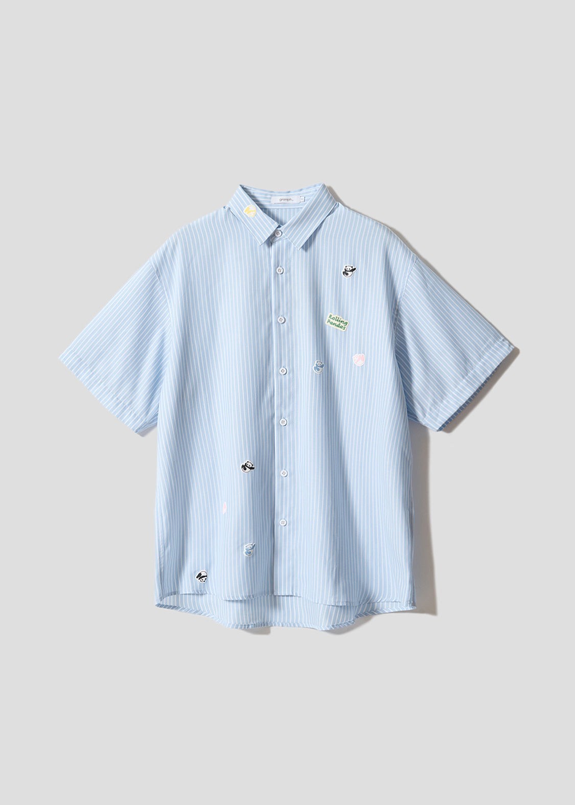 Rolling Pandas Library | Detachable Shirt