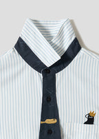 Beautiful Shadow Crown Necktie | Loose Shirt