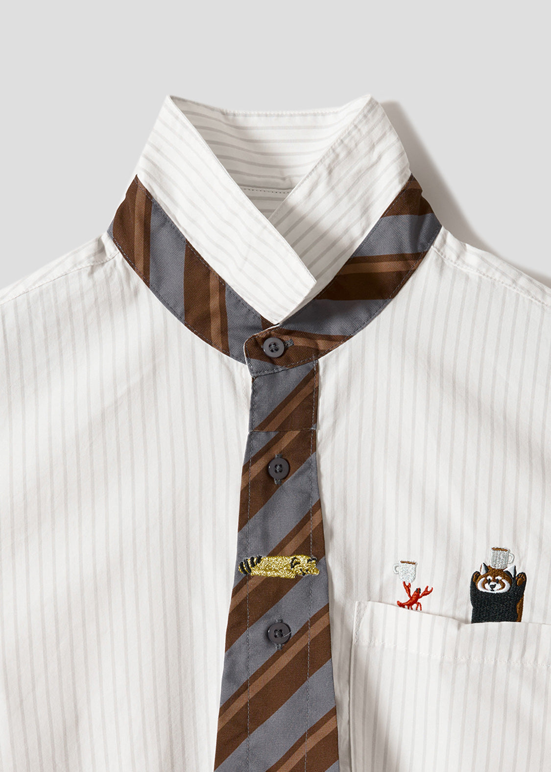 Ikaku Royal Necktie | Loose Shirt