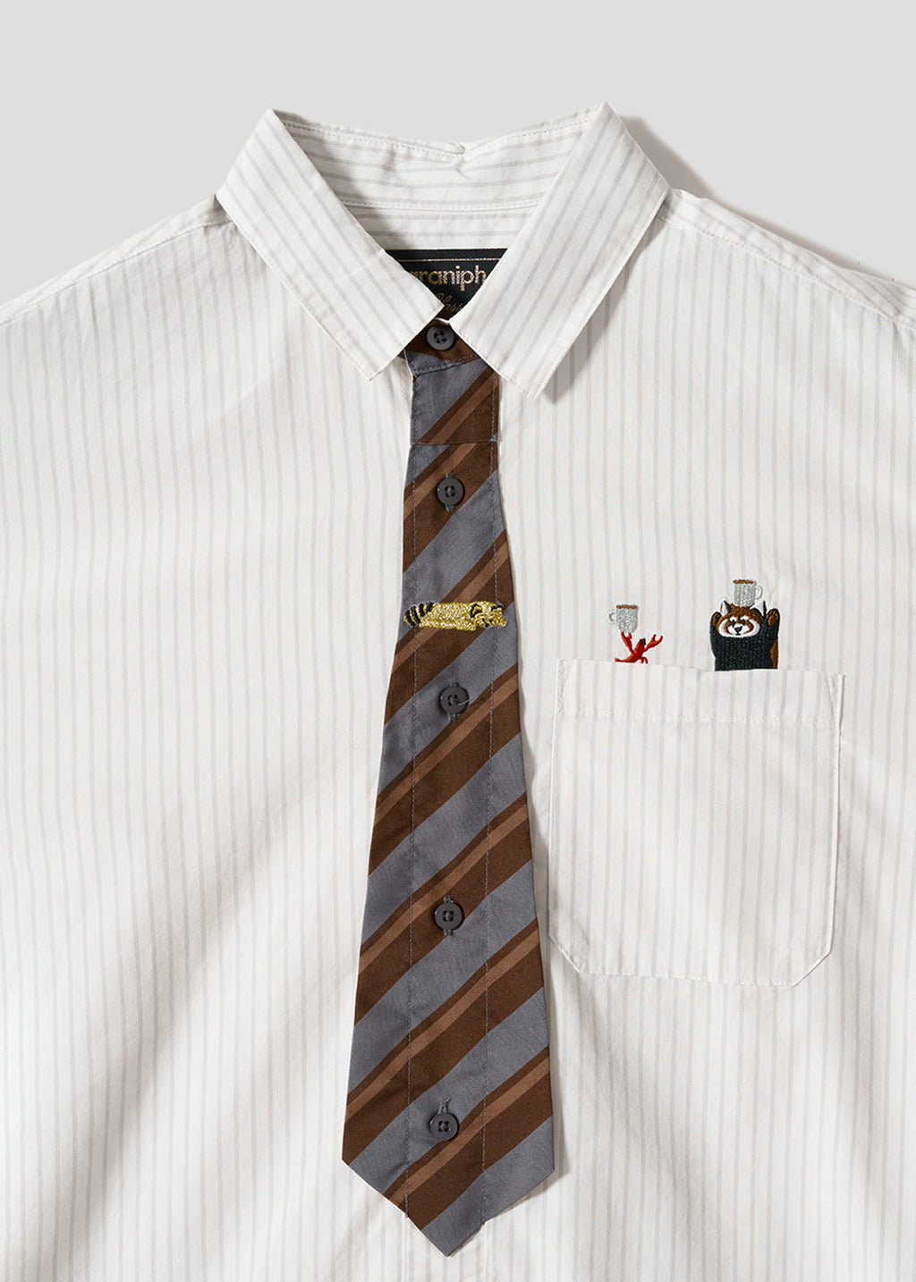Ikaku Royal Necktie | Loose Shirt