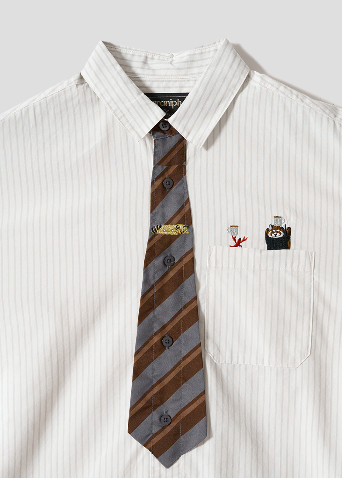 Ikaku Royal Necktie | Loose Shirt