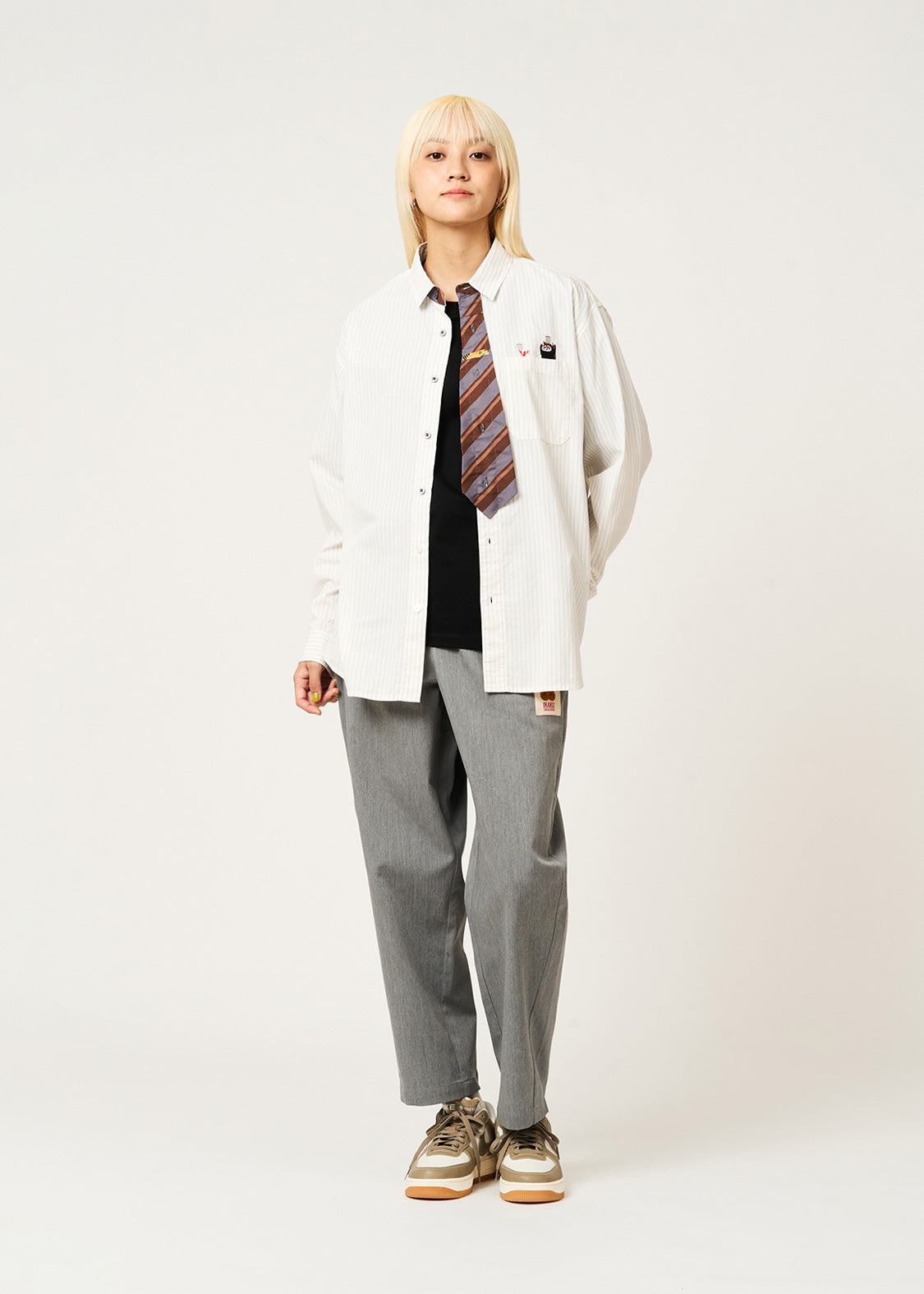 Ikaku Royal Necktie | Loose Shirt