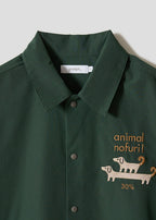 Nagasugiru Inu Animal Fleece | Coach Shirt