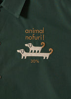 Nagasugiru Inu Animal Fleece | Coach Shirt