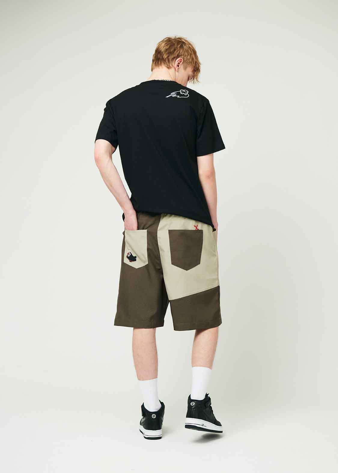 Poly Tro Big Silhouette Short Pants (Ikaku)