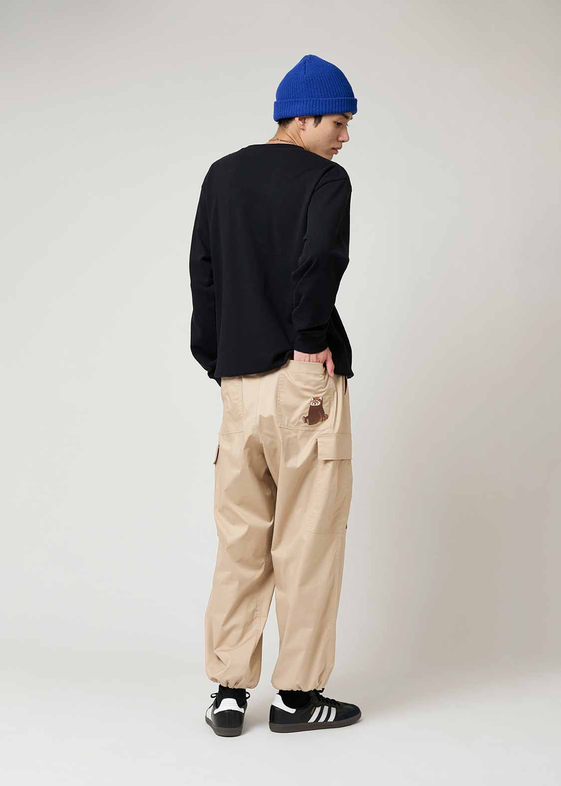 Cargo Pants (Ikaku Sabori) - Beige